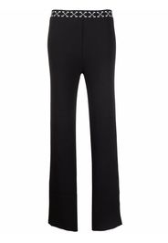 Off-White BOLD PANT BLACK WHITE - Nero