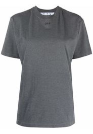 Off-White RUBBER ARROW REG TEE GREY GREY - Grigio
