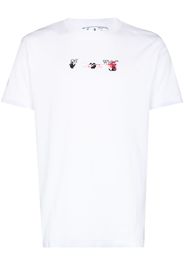 Off-White OFF ACRYLIC BK ARROW SLIM SS TEE WHT - Bianco