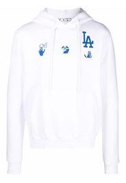 Off-White Felpa LA Dodgers con stampa - Bianco