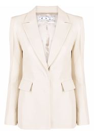 Off-White Blazer con stampa - Toni neutri
