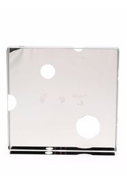 Off-White Meteor square-shape tray - Argento