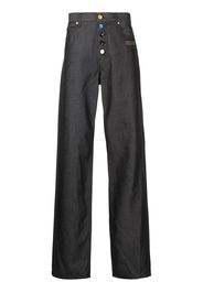 Off-White Jeans con stampa - Nero