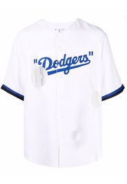 Off-White Camicia LA Dodgers con dettaglio cut-out - Bianco