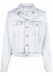 Off-White light-wash denim jacket - Blu