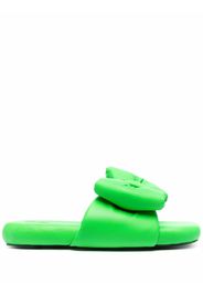 Off-White NAPPA EXTRA PADDED SLIPPER GREEN NO COLO - Verde