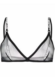 Off-White LOGO BAND MESH BRA BLACK NO C - Nero