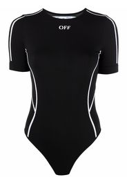 Off-White ATHL OFF STAMP SEAML BODY BLACK WHITE - Nero