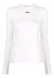 Off-White OFF STAMP SEC SKIN L/S CREWNE WHITE BLAC - Bianco