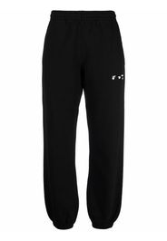 Off-White SWIMMING MAN SWEATPANT BLACK WHITE - Nero