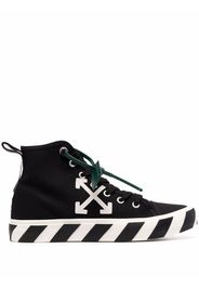 Off-White MID TOP VULCANIZED BLACK WHITE - Nero