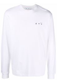 Off-White T-shirt Caravaggio con stampa - Bianco