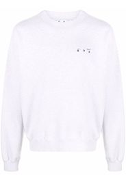 Off-White Felpa con stampa - Grigio