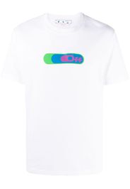 Off-White HIGH WEED SLIM S/S TEE WHITE GREEN FLUO - Bianco