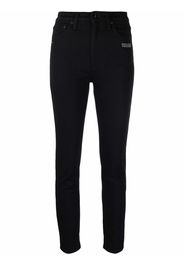 Off-White Jeans skinny con stampa - Nero