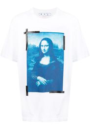 Off-White Monalisa-print cotton T-shirt - Bianco