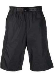 Off-White slide-buckled bermuda shorts - Nero