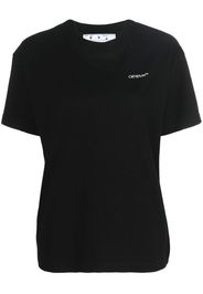Off-White Floral Arrows-print T-shirt - Nero