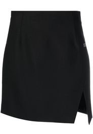 Off-White high-waisted mini skirt - Nero