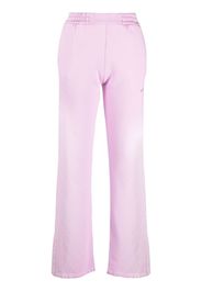 Off-White Diag-stripe cotton track pants - Viola