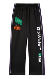 Off-White logo-patch track pants - Nero