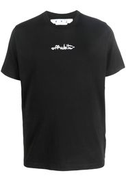Off-White T-shirt con logo - BLACK WHITE