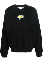 Off-White Arrows print crew neck sweatshirt - Nero