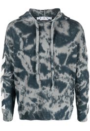 Off-White Arrows tie-dye hoodie - Grigio