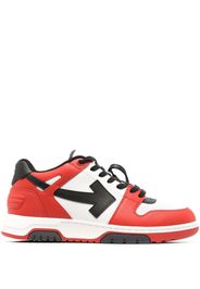 Off-White Out Of Office low-top sneakers - Rosso