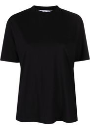Off-White T-shirt con righe - BLACK BLACK