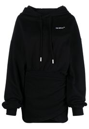 Off-White Felpa con cappuccio - BLACK WHITE