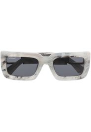 Off-White AF BOSTON SUNGLASSES - MARBLE DARK GREY