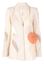 Off-White Candle Edge blazer - Toni neutri