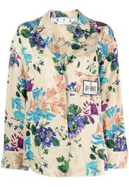 Off-White Camouflage Jacquard long-sleeve shirt - Multicolore