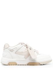 Off-White logo-detail sneakers - Bianco