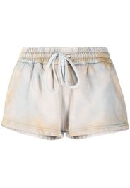 Off-White Laundry drawstring shorts - Blu