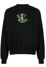 Off-White Arrow graphic-embroidered sweatshirt - Nero