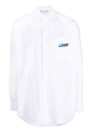 Off-White Exact Opp cotton shirt - Bianco