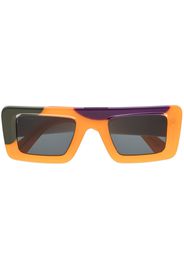 Off-White Seattle rectangle-frame sunglasses - Arancione