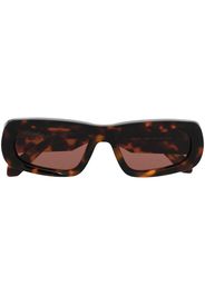 Off-White Austin square-frame sunglasses - Marrone