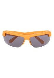 Off-White Toledo rectangle-frame sunglasses - Arancione