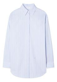 Off-White Chemisier a righe - Blu