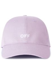 Off-White Cappello da baseball con stampa - Viola