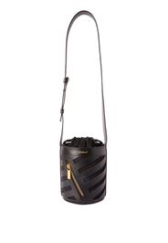 Off-White Borsa a secchiello GG con dettaglio cut-out - Nero