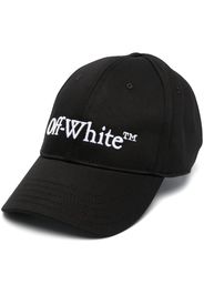 Off-White Cappello da baseball con ricamo - Nero