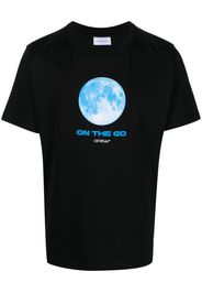 Off-White T-shirt On The Go Moon - BLACK MULTICOLOR