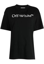 Off-White logo-print short-sleeve T-shirt - Nero