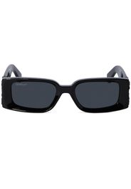 Off-White Occhiali da sole Roma squadrati - Nero