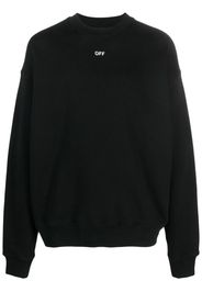 Off-White logo-print cotton T-shirt - Nero