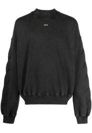 Off-White S.Matthew cotton sweatshirt - Nero